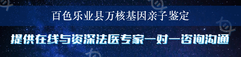 百色乐业县万核基因亲子鉴定